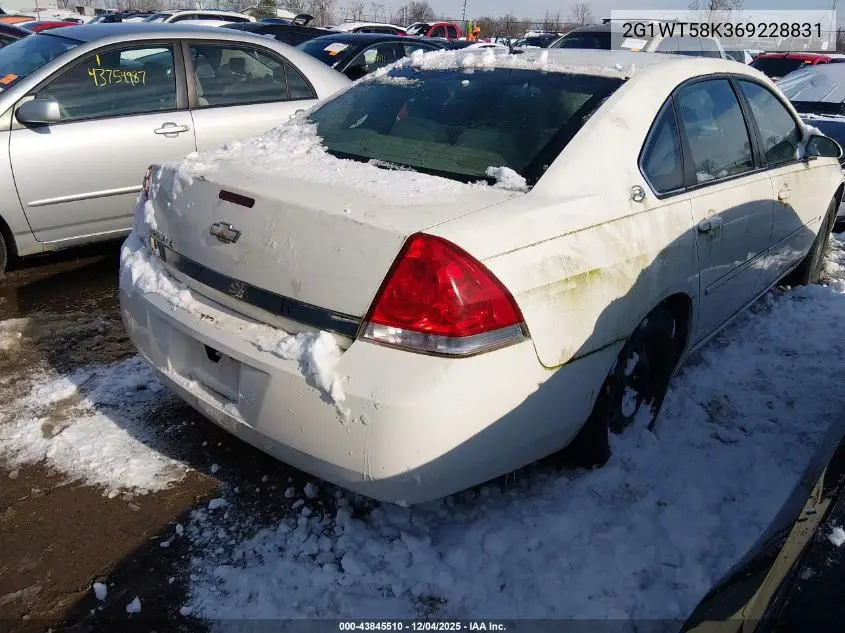 2G1WT58K369228831 2006 Chevrolet Impala Lt