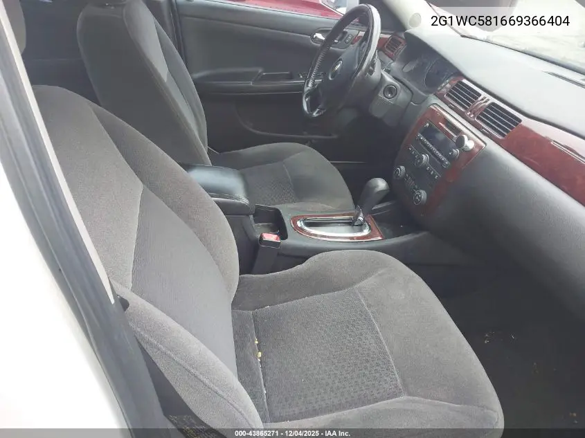 2G1WC581669366404 2006 Chevrolet Impala Lt