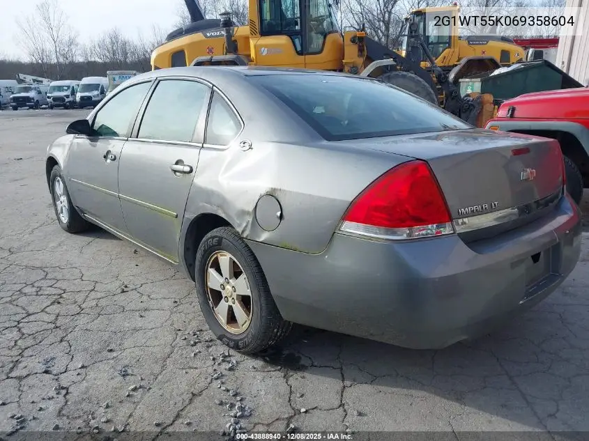 2G1WT55K069358604 2006 Chevrolet Impala Lt
