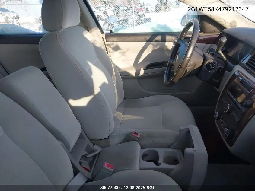 2G1WT58K479212347 2007 Chevrolet Impala Lt