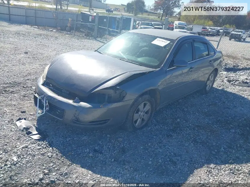 2G1WT58N379324227 2007 Chevrolet Impala Lt