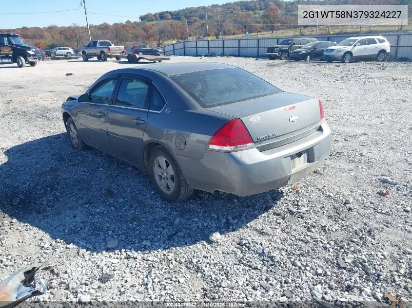 2G1WT58N379324227 2007 Chevrolet Impala Lt