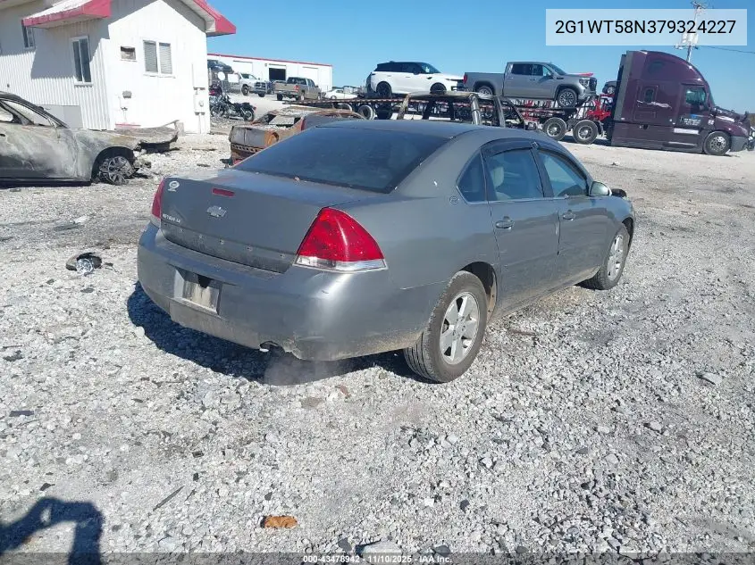 2G1WT58N379324227 2007 Chevrolet Impala Lt
