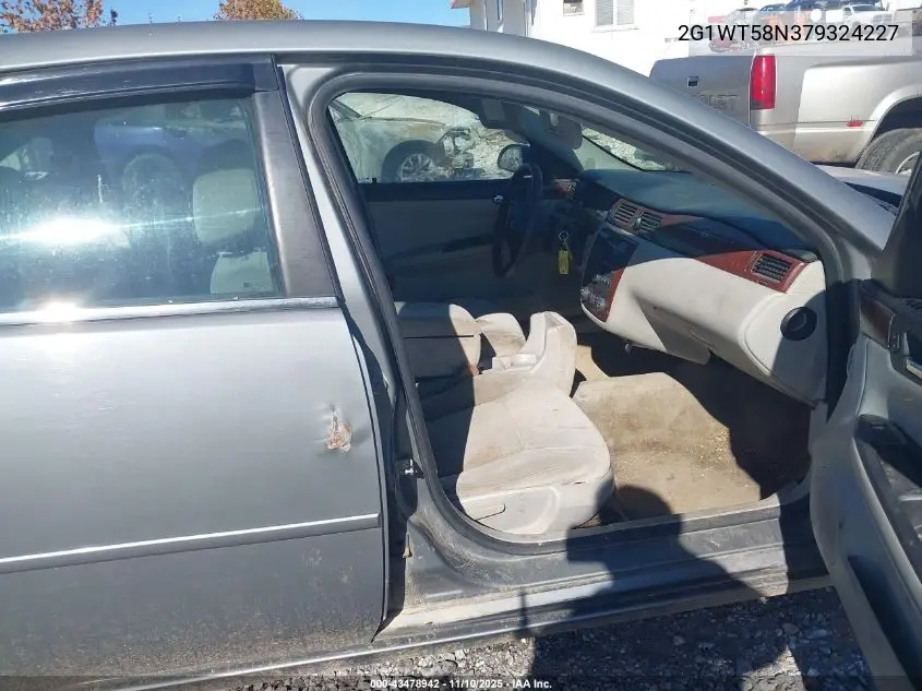 2G1WT58N379324227 2007 Chevrolet Impala Lt