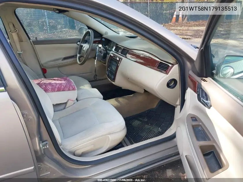 2G1WT58N179135513 2007 Chevrolet Impala Lt