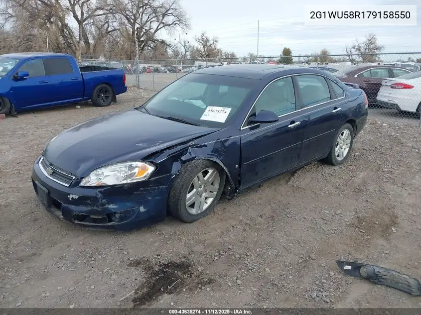 2G1WU58R179158550 2007 Chevrolet Impala Ltz