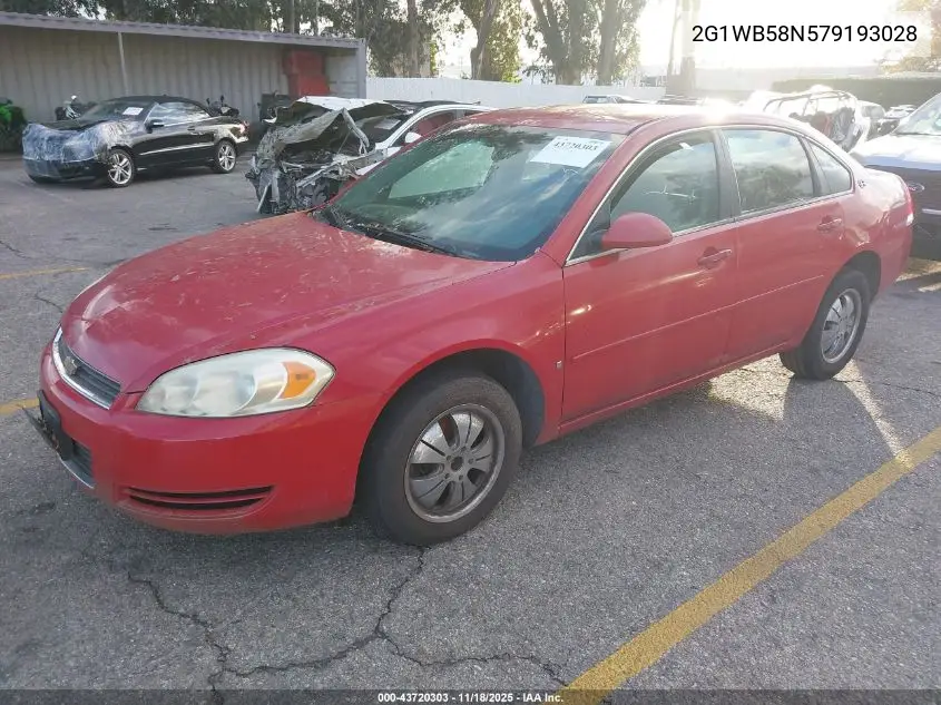 2G1WB58N579193028 2007 Chevrolet Impala Ls