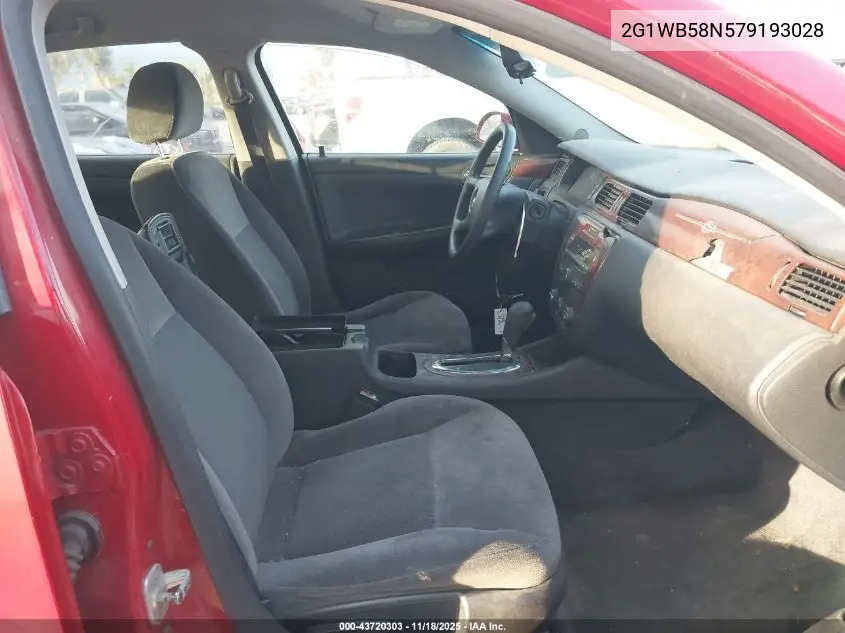 2G1WB58N579193028 2007 Chevrolet Impala Ls