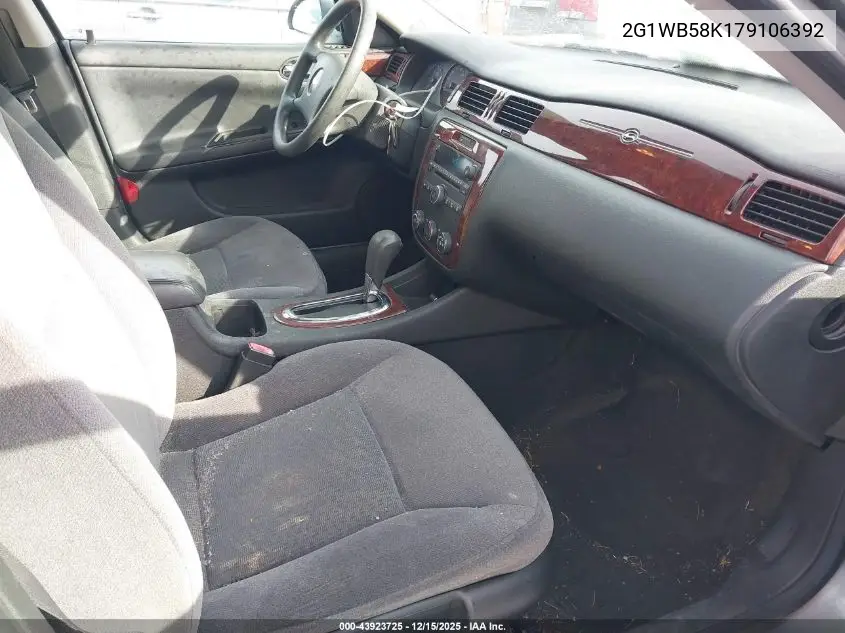 2G1WB58K179106392 2007 Chevrolet Impala Ls