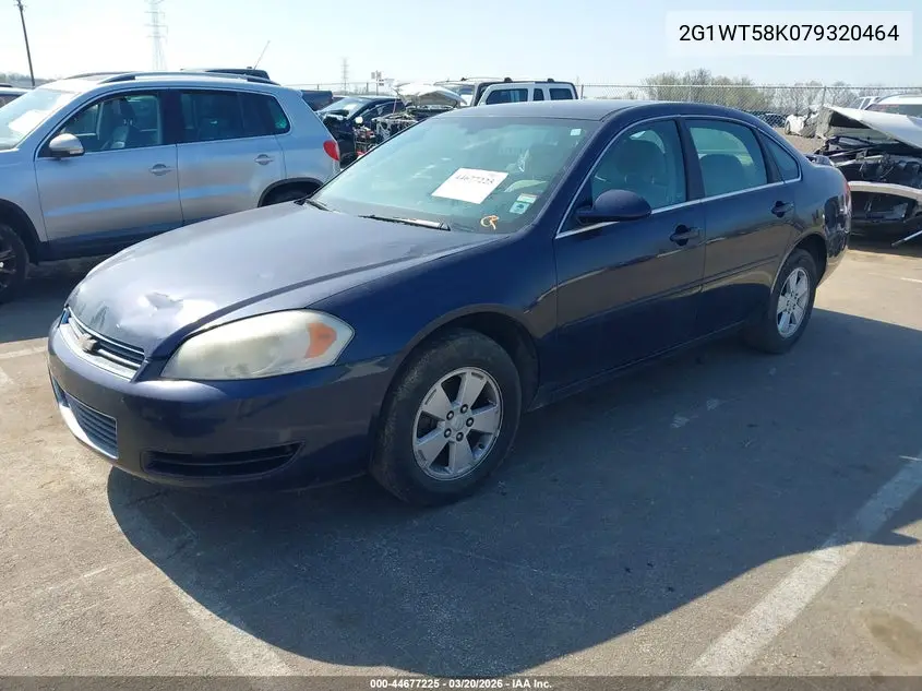 2G1WT58K079320464 2007 Chevrolet Impala Lt