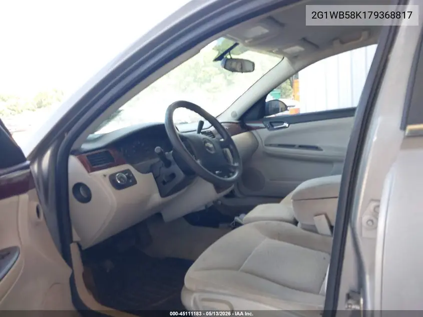 2G1WB58K179368817 2007 Chevrolet Impala Ls