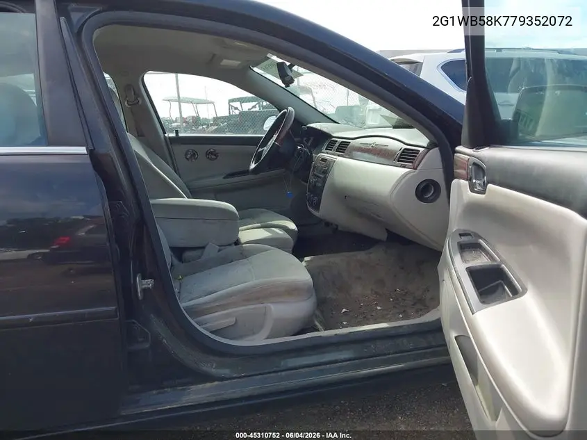 2G1WB58K779352072 2007 Chevrolet Impala Ls