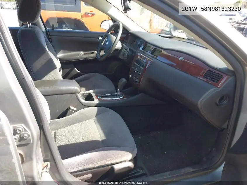 2G1WT58N981323230 2008 Chevrolet Impala Lt