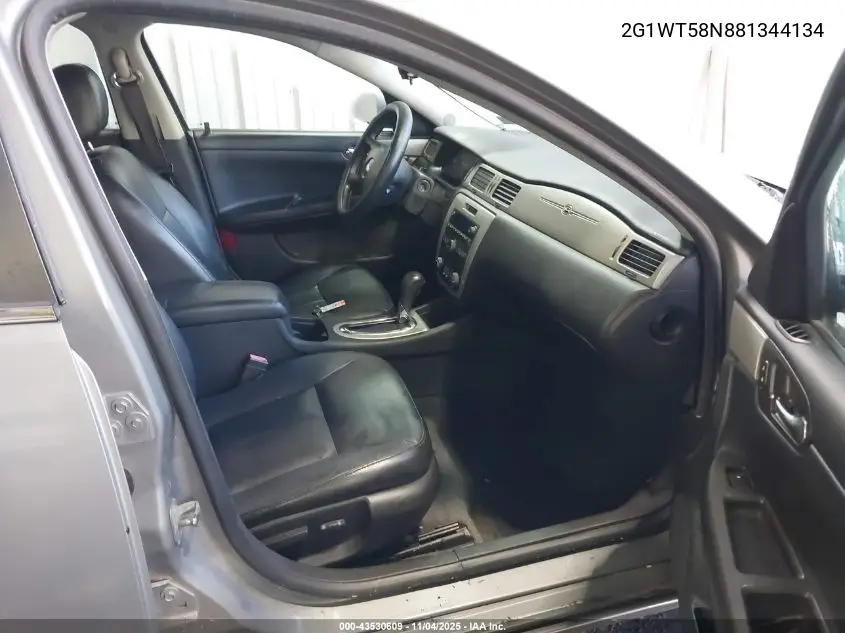 2G1WT58N881344134 2008 Chevrolet Impala Lt
