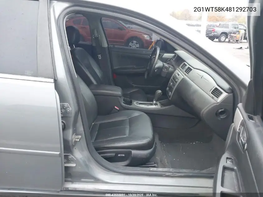 2G1WT58K481292703 2008 Chevrolet Impala Lt