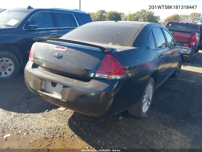 2G1WT58K181318447 2008 Chevrolet Impala Lt