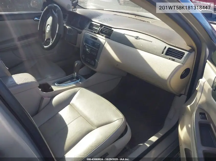 2G1WT58K181318447 2008 Chevrolet Impala Lt