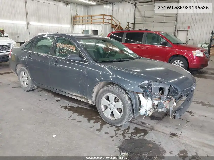 2G1WT58K989196535 2008 Chevrolet Impala Lt