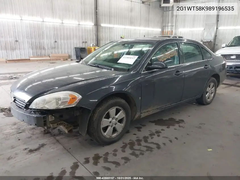 2G1WT58K989196535 2008 Chevrolet Impala Lt