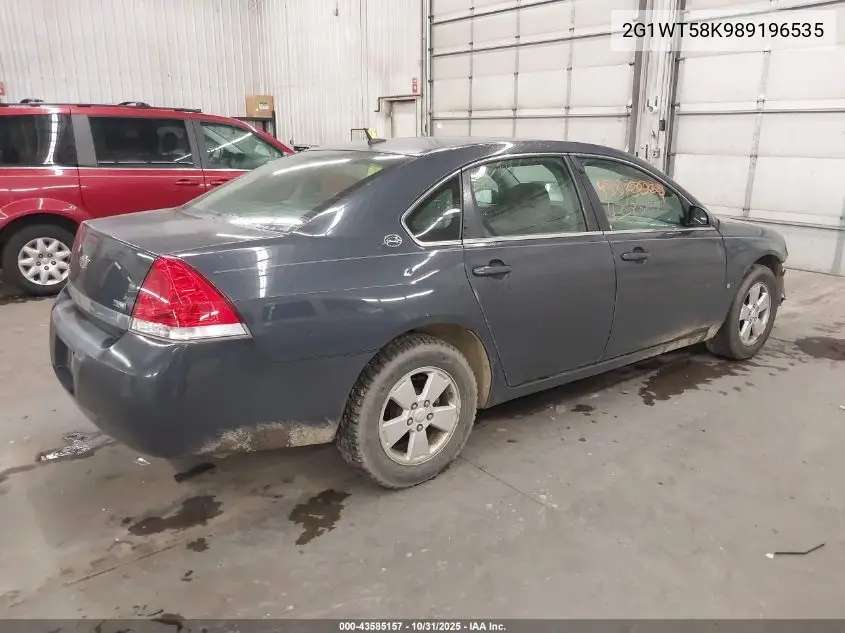 2G1WT58K989196535 2008 Chevrolet Impala Lt