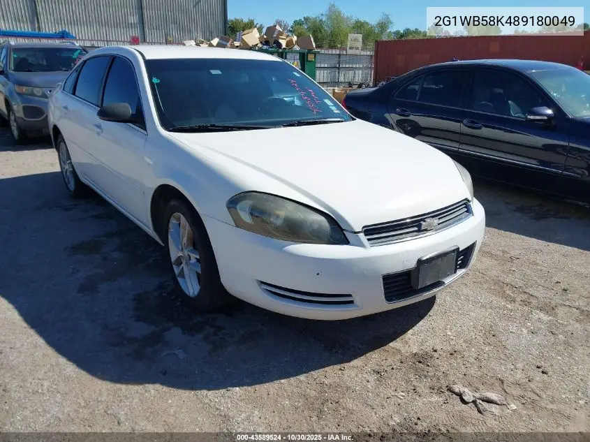 2G1WB58K489180049 2008 Chevrolet Impala Ls