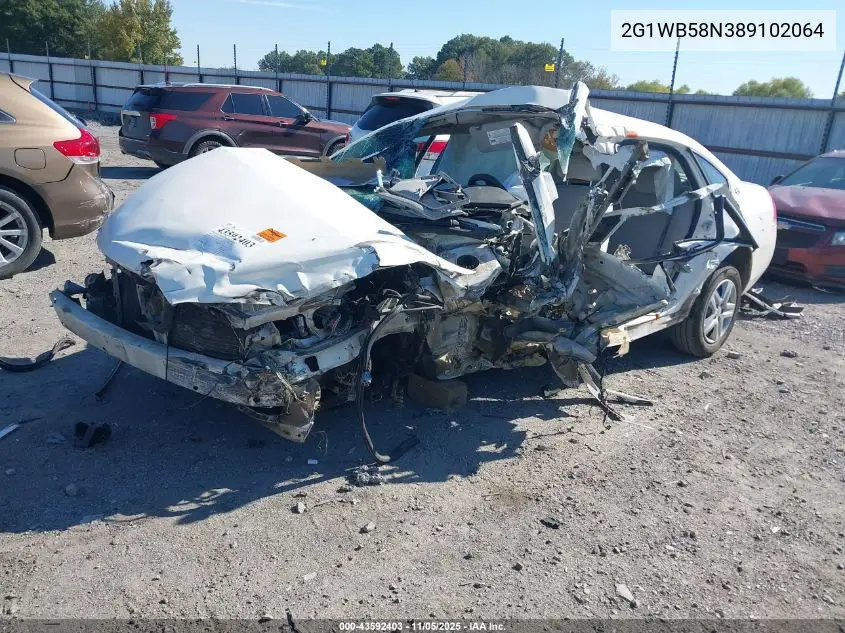 2G1WB58N389102064 2008 Chevrolet Impala Ls