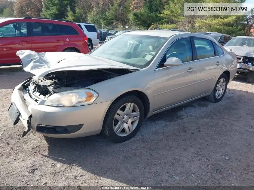 2G1WC583389164799 2008 Chevrolet Impala Lt