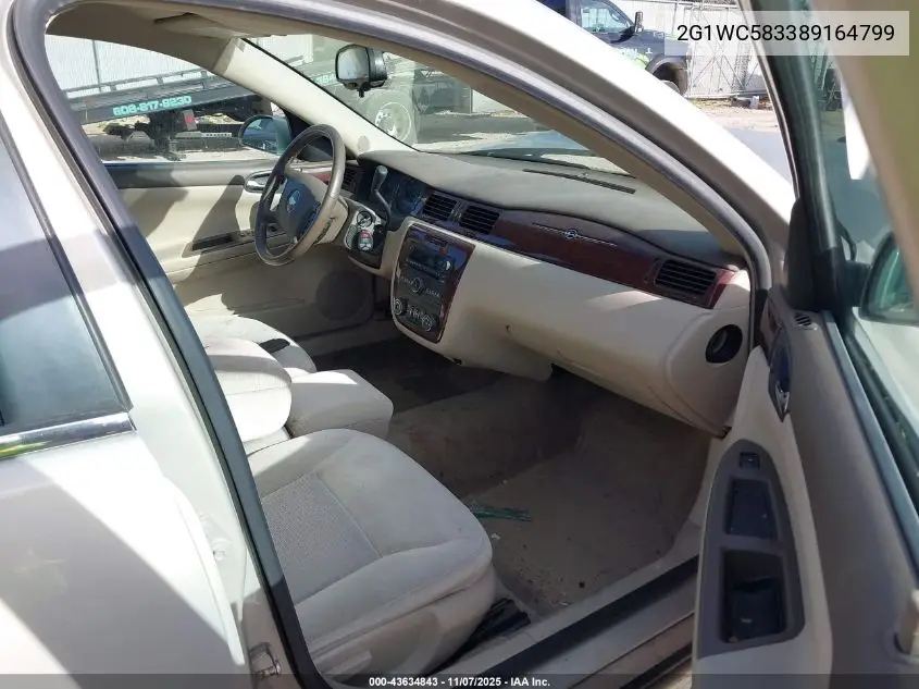 2G1WC583389164799 2008 Chevrolet Impala Lt