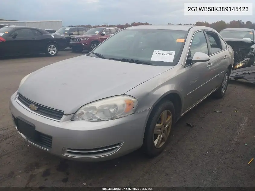 2G1WB58K389145423 2008 Chevrolet Impala Ls