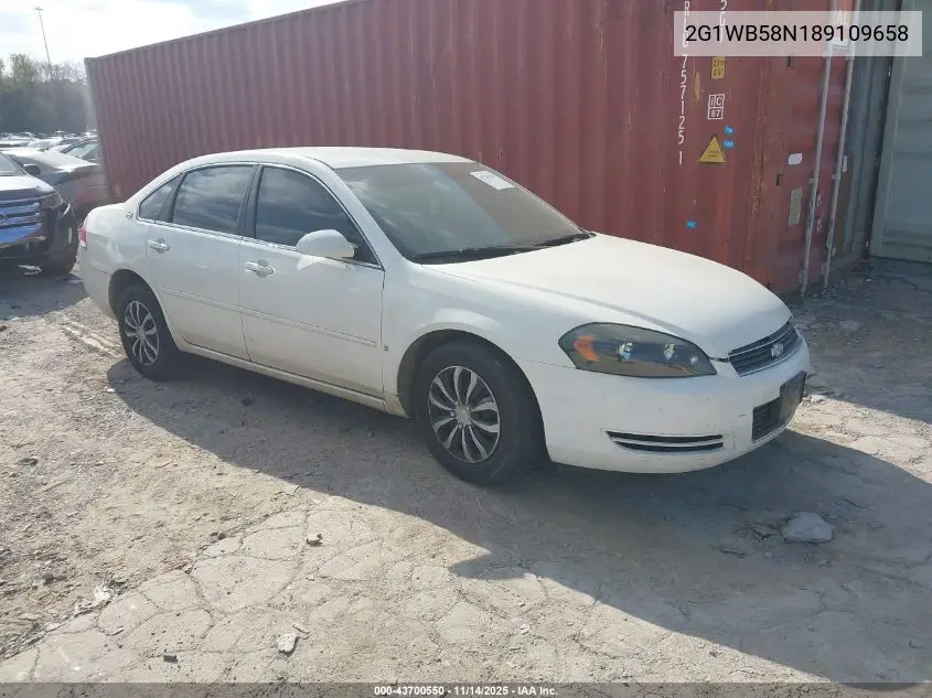 2G1WB58N189109658 2008 Chevrolet Impala Ls