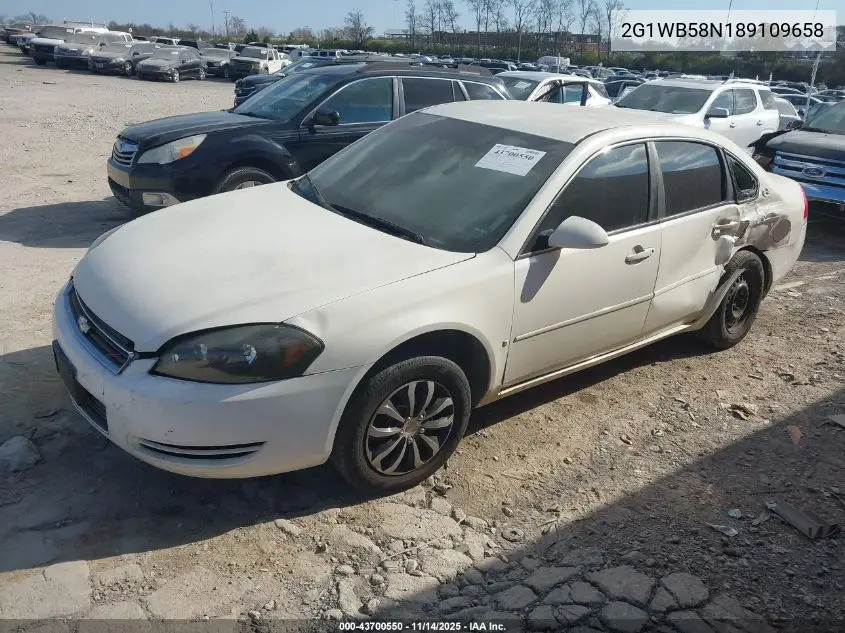 2G1WB58N189109658 2008 Chevrolet Impala Ls