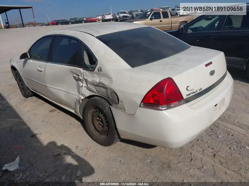 2G1WB58N189109658 2008 Chevrolet Impala Ls