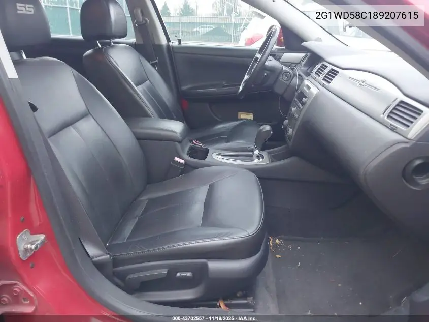 2G1WD58C189207615 2008 Chevrolet Impala Ss