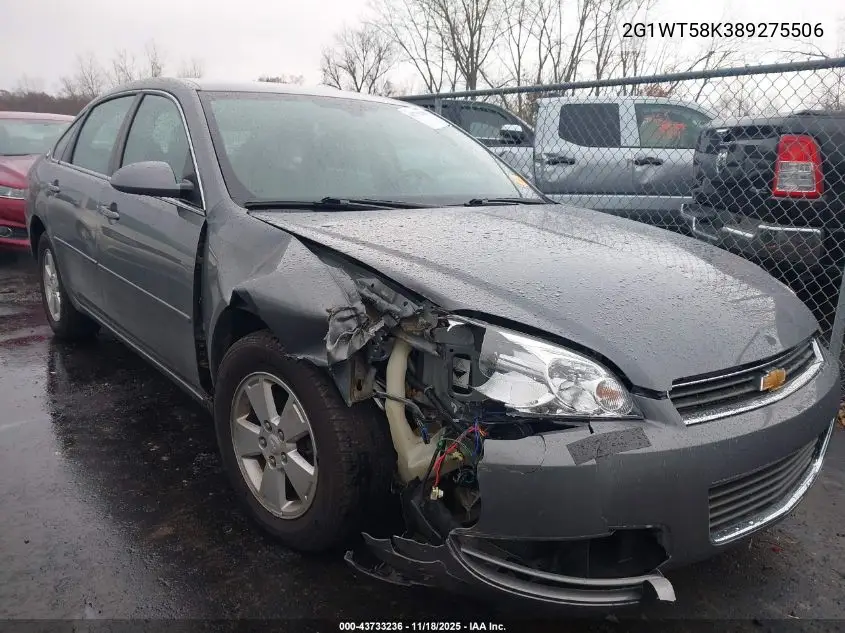 2G1WT58K389275506 2008 Chevrolet Impala Lt