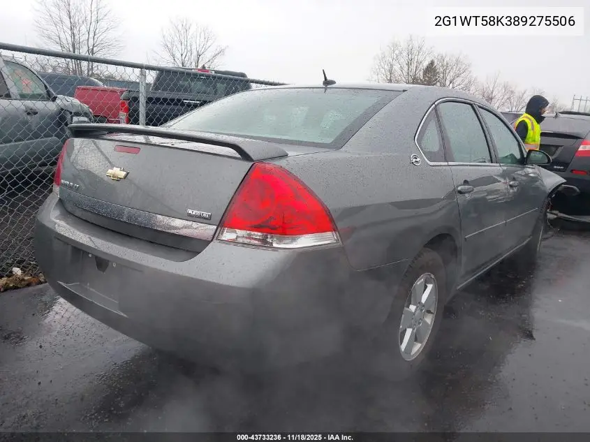 2G1WT58K389275506 2008 Chevrolet Impala Lt