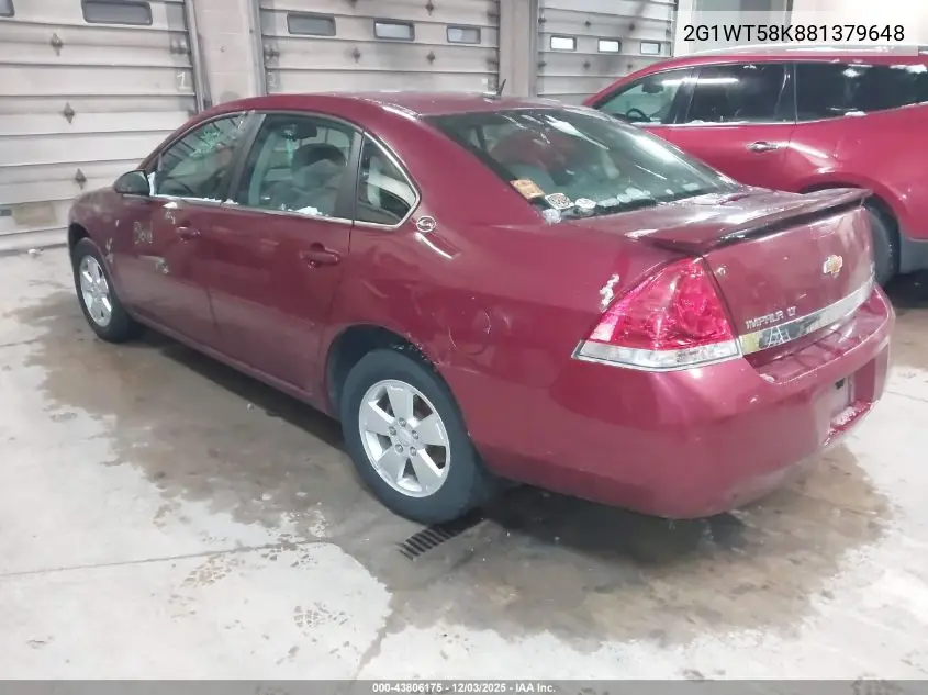 2G1WT58K881379648 2008 Chevrolet Impala Lt