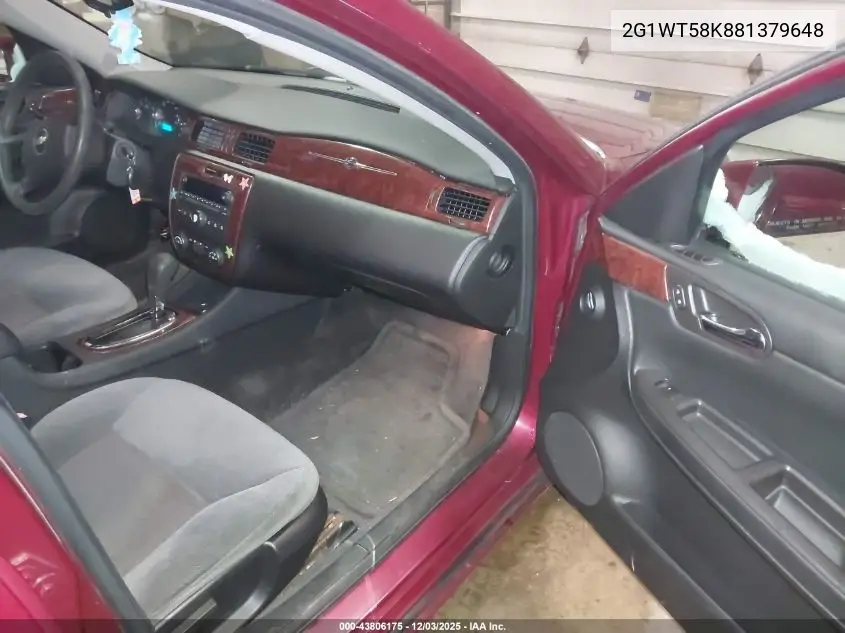 2G1WT58K881379648 2008 Chevrolet Impala Lt