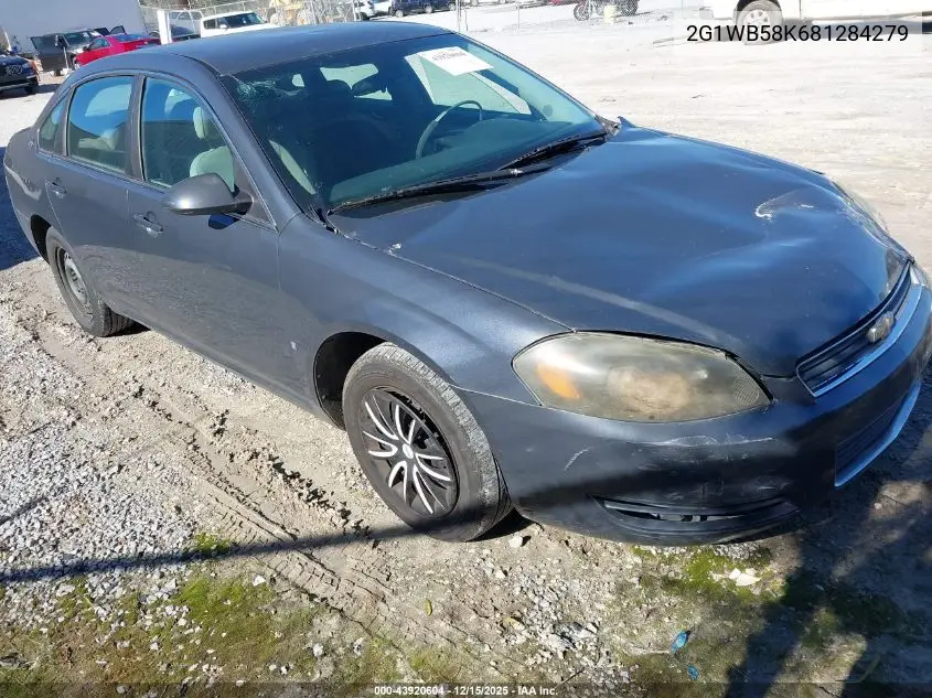 2G1WB58K681284279 2008 Chevrolet Impala Ls
