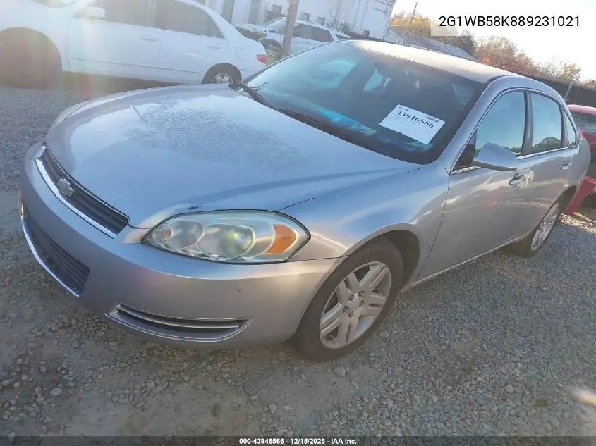 2G1WB58K889231021 2008 Chevrolet Impala Ls