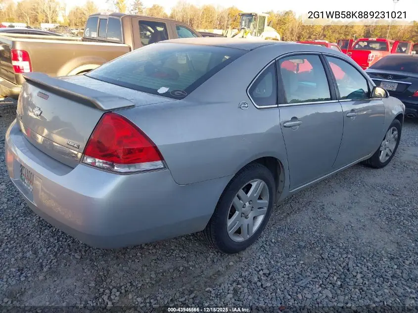 2G1WB58K889231021 2008 Chevrolet Impala Ls