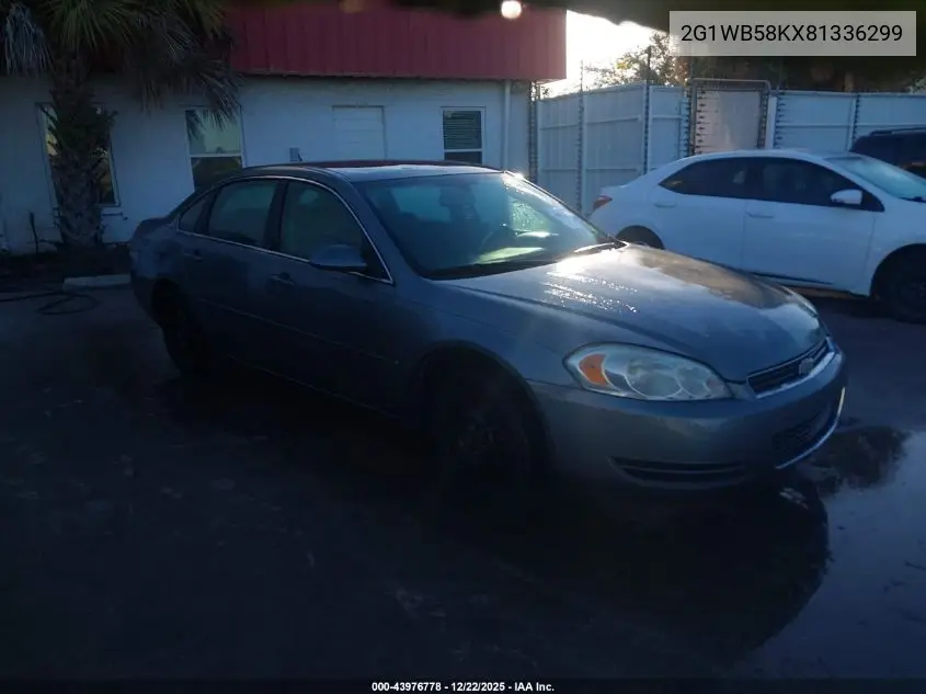 2G1WB58KX81336299 2008 Chevrolet Impala Ls