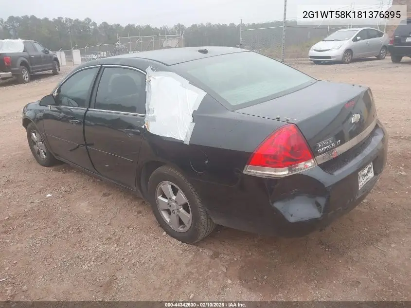 2G1WT58K181376395 2008 Chevrolet Impala Lt