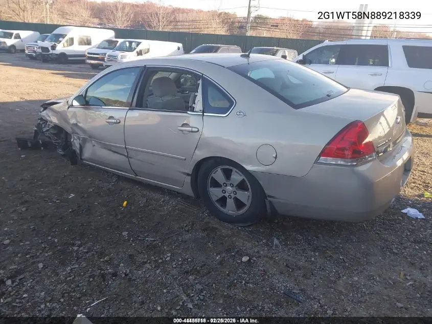 2G1WT58N889218339 2008 Chevrolet Impala Lt