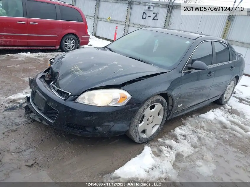 2G1WD57C691247710 2009 Chevrolet Impala Ss