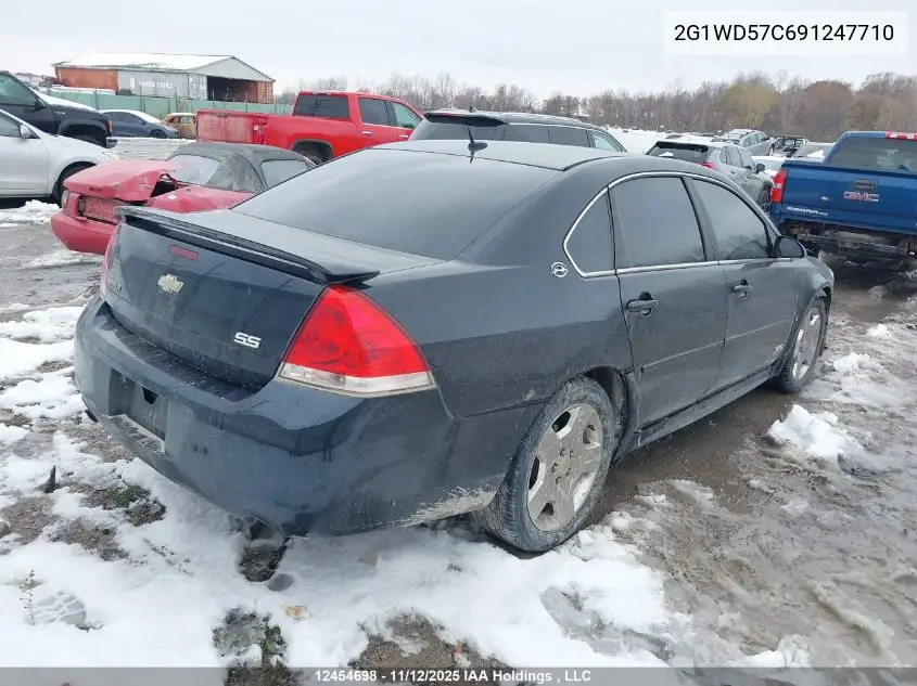 2G1WD57C691247710 2009 Chevrolet Impala Ss