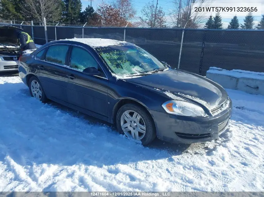 2G1WT57K991323656 2009 Chevrolet Impala Lt