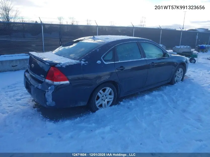 2G1WT57K991323656 2009 Chevrolet Impala Lt