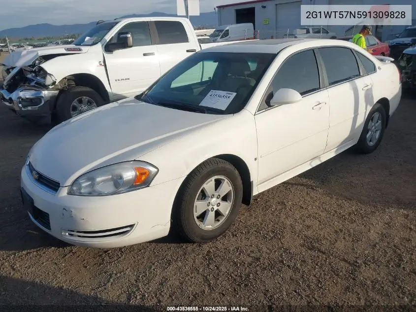 2G1WT57N591309828 2009 Chevrolet Impala Lt