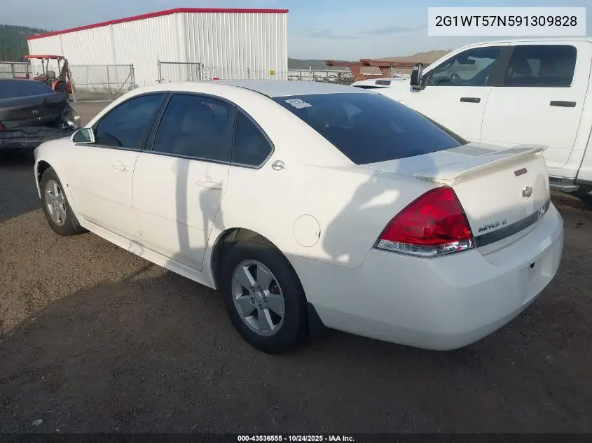 2G1WT57N591309828 2009 Chevrolet Impala Lt