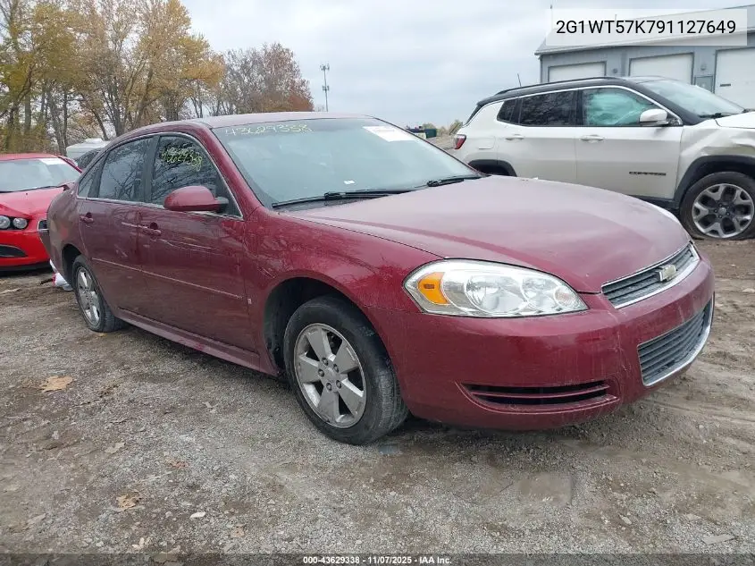 2G1WT57K791127649 2009 Chevrolet Impala Lt